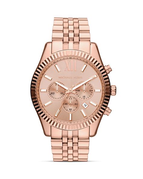 michael kors crystal watch men|rose gold mk watch.